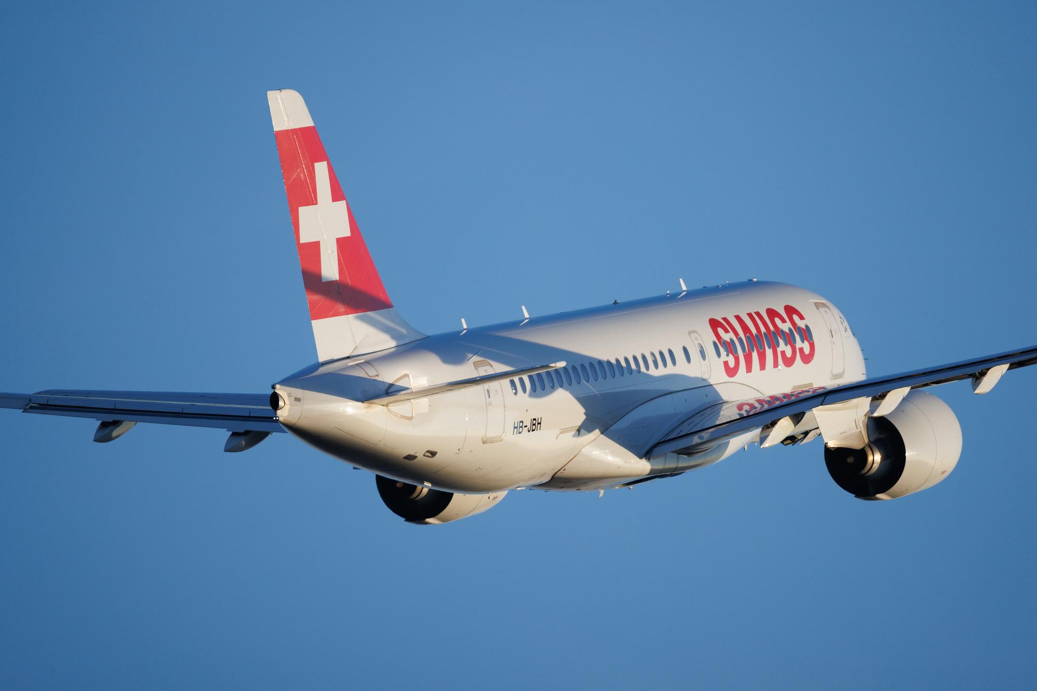 Frankfurt Airport: Swiss (LX / SWR) | Airbus A220-100 BCS1 | HB-JBH | MSN 50017