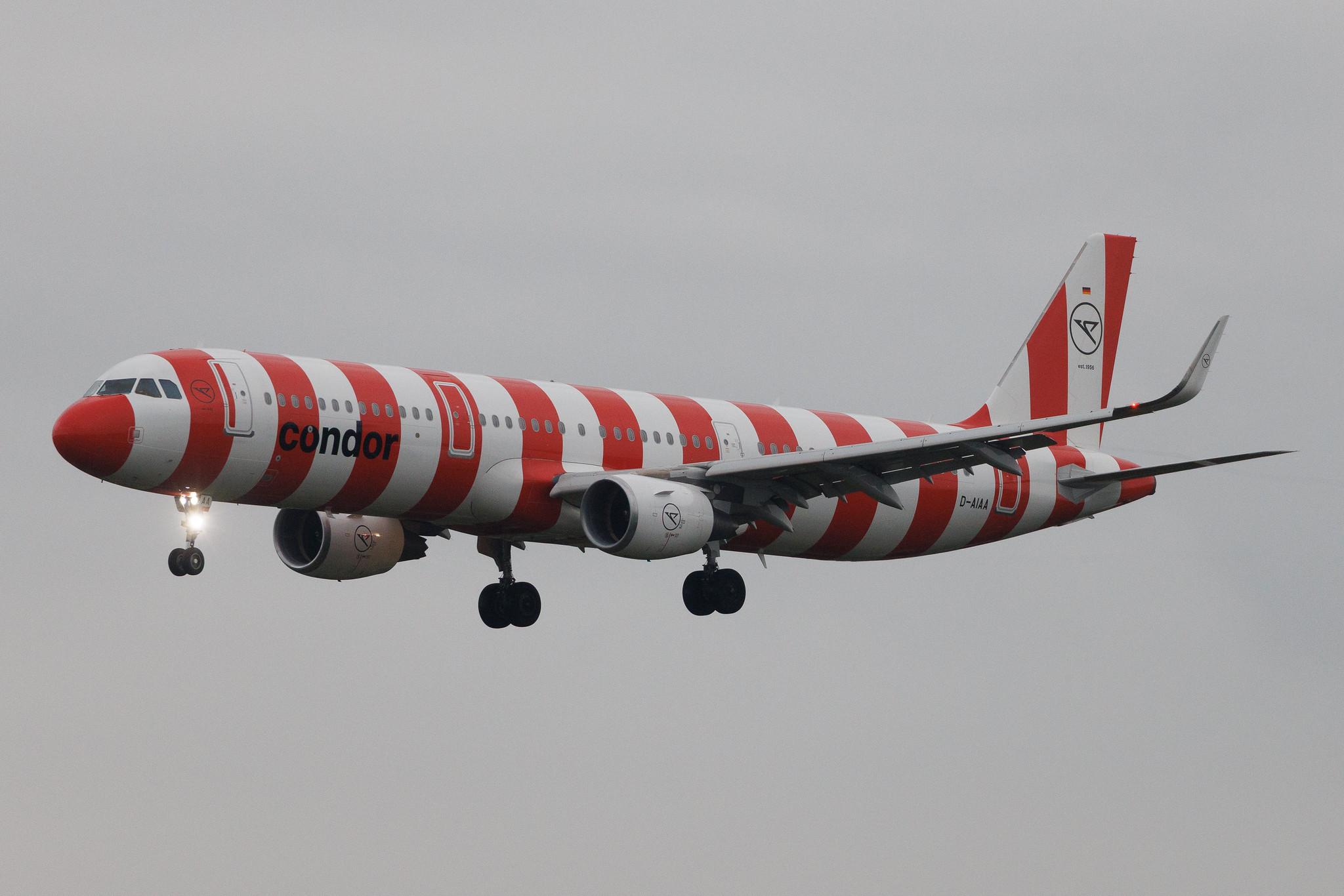 Hamburg Airport: Condor (DE / CFG) | Livery: Red Passion Livery | Airbus A321-211 A321 | D-AIAA | MSN 06767