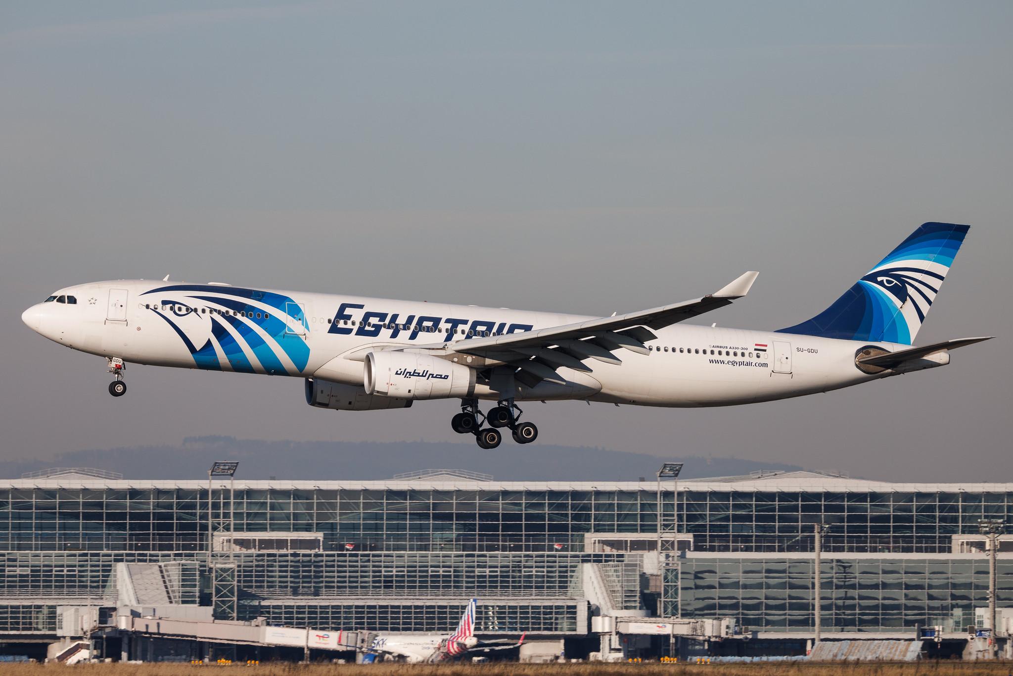 Frankfurt Airport: Egyptair (MS / MSR) | Airbus A330-343 A333 | SU-GDU | MSN 1238