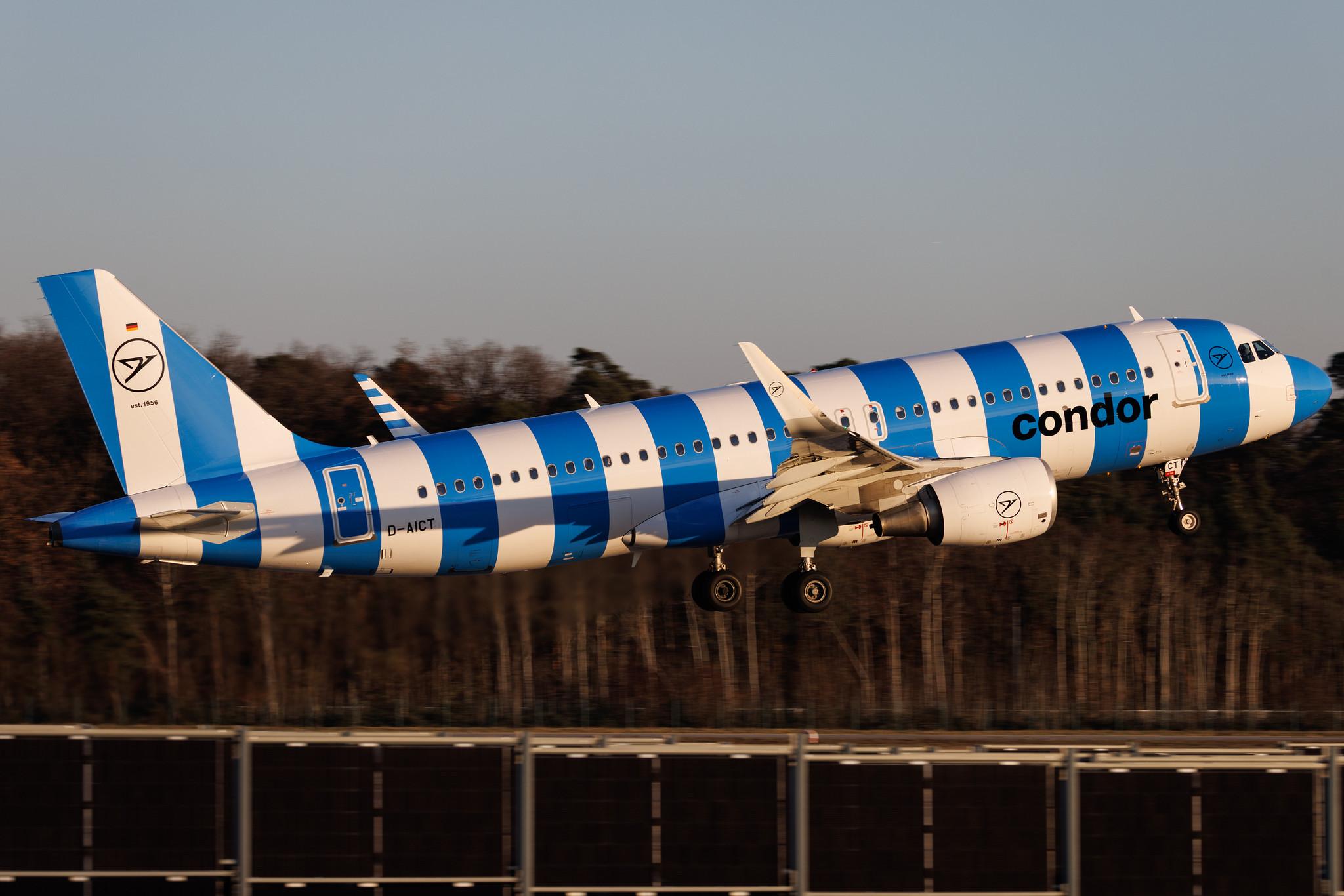 Frankfurt Airport: Condor (DE / CFG) | Livery: Blue Sea Livery | Airbus A320-214 A320 | D-AICT | MSN 05661