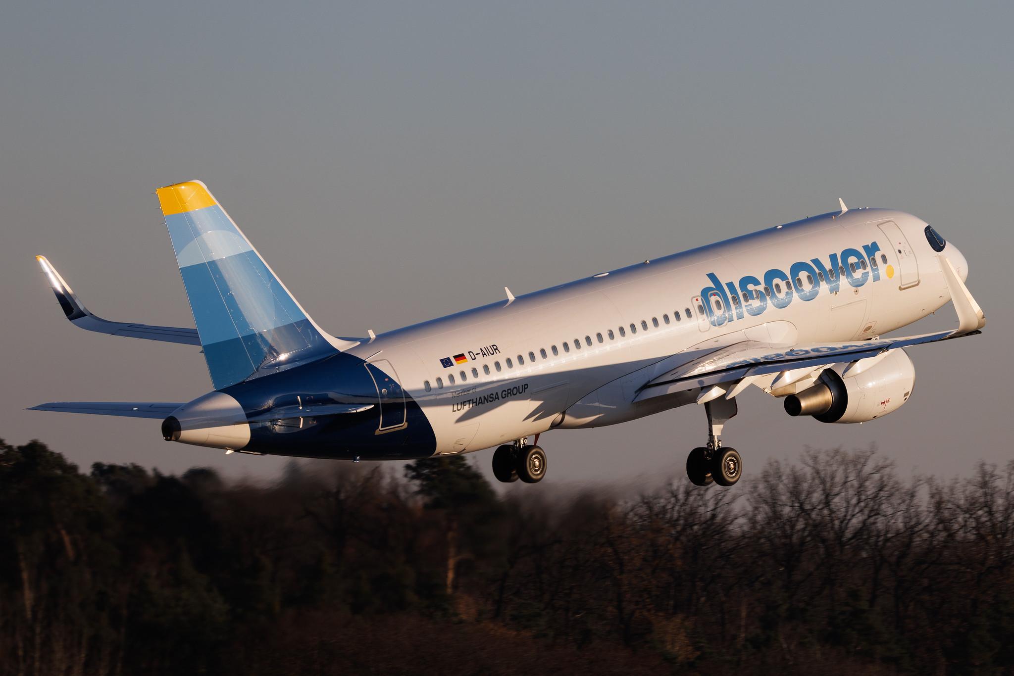 Frankfurt Airport: Discover Airlines (4Y / OCN) | Airbus A320-214 A320 | D-AIUR | MSN 6985