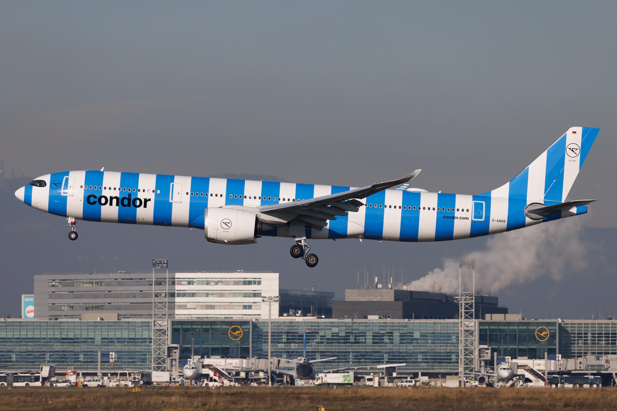 Frankfurt Airport: Condor (DE / CFG) | Livery: Blue Sea Livery | Airbus A330-941 A339 | D-ANRB | MSN 1958