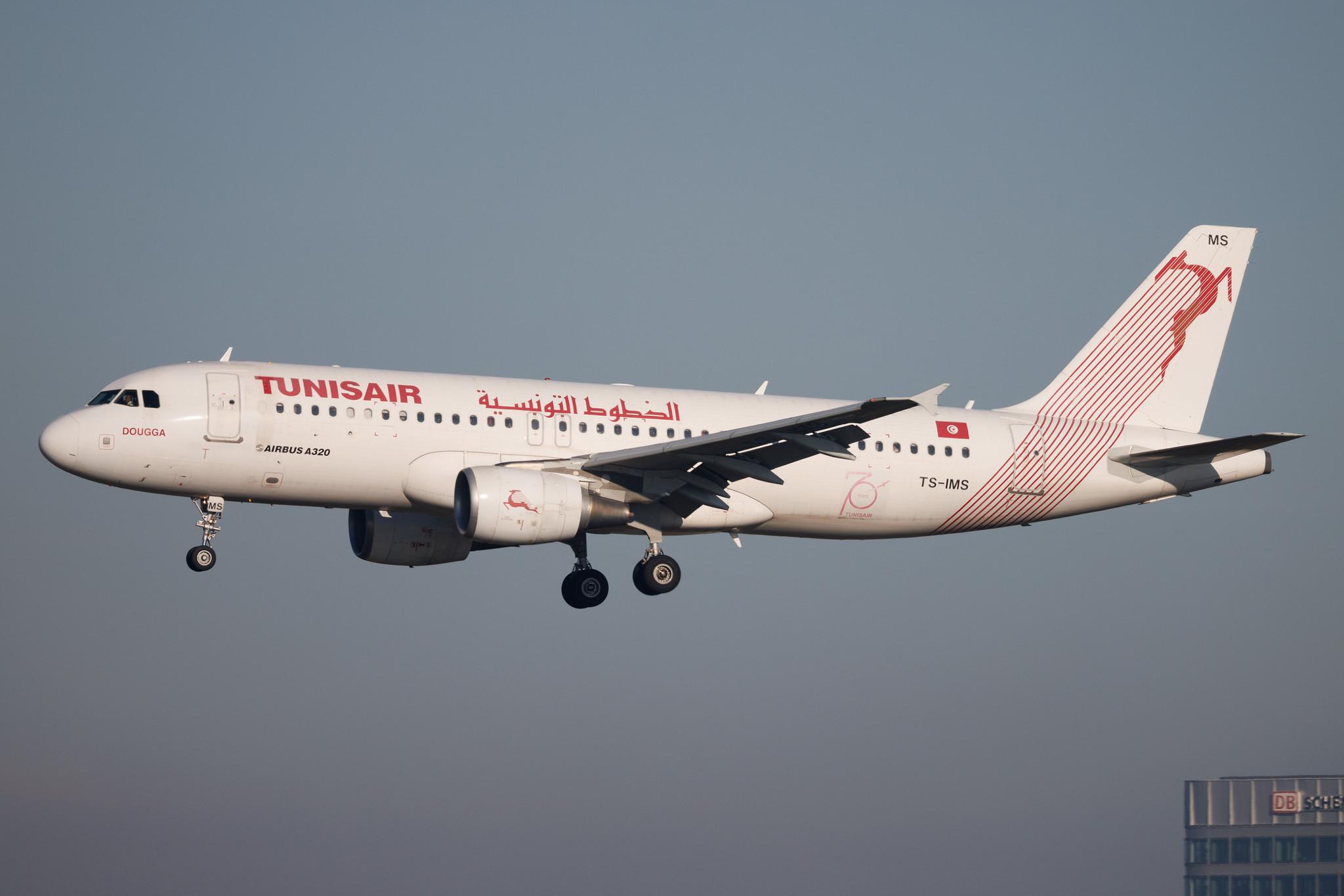 Frankfurt Airport: Tunisair (TU / TAR) | Airbus A320-214 A320 | TS-IMS | MSN 4689