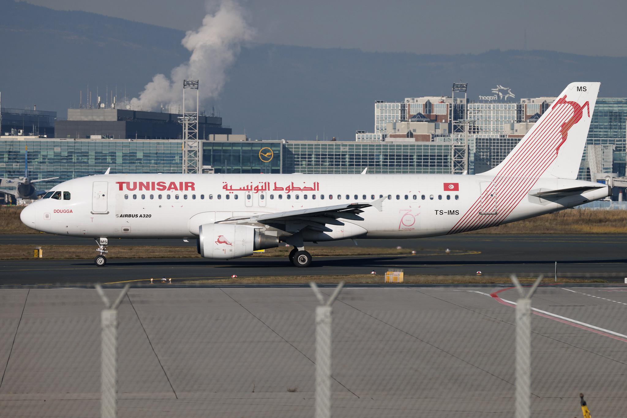 Frankfurt Airport: Tunisair (TU / TAR) | Airbus A320-214 A320 | TS-IMS | MSN 4689