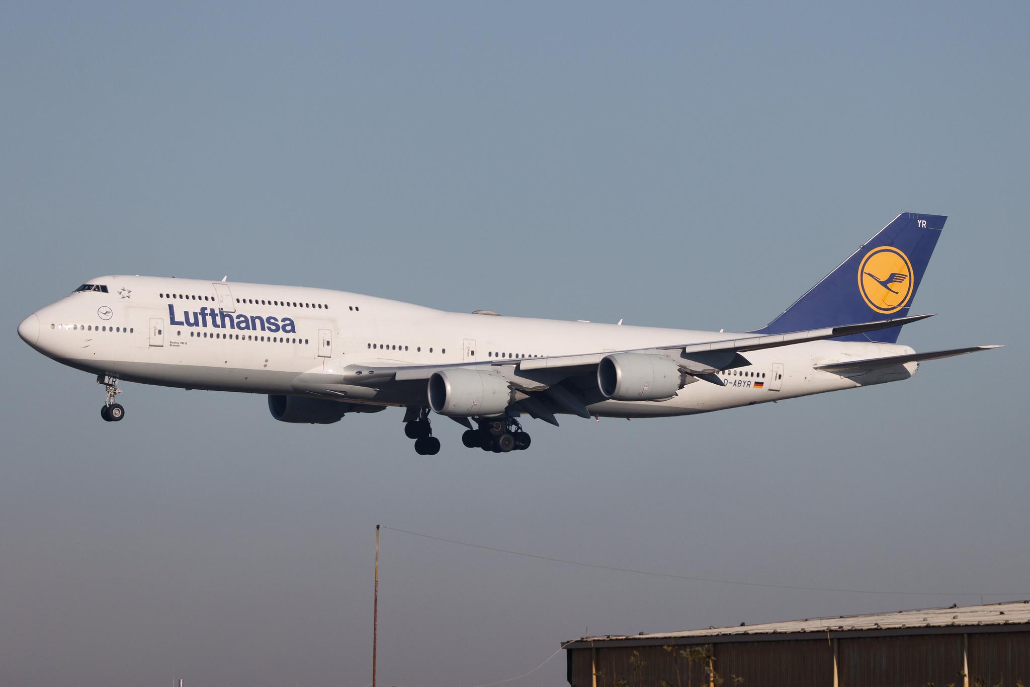 Frankfurt Airport: Lufthansa (LH / DLH) | Boeing 747-830 B748 | D-ABYR | MSN 37842