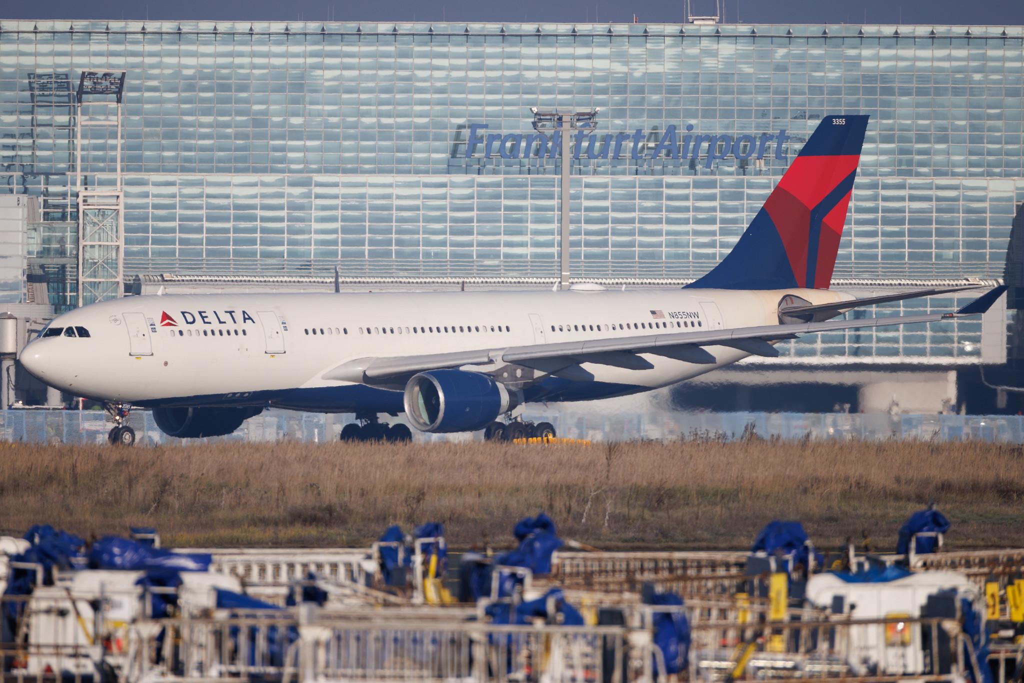 Frankfurt Airport: Delta Air Lines (DL / DAL) | Airbus A330-223 A332 | N855NW | MSN 0621