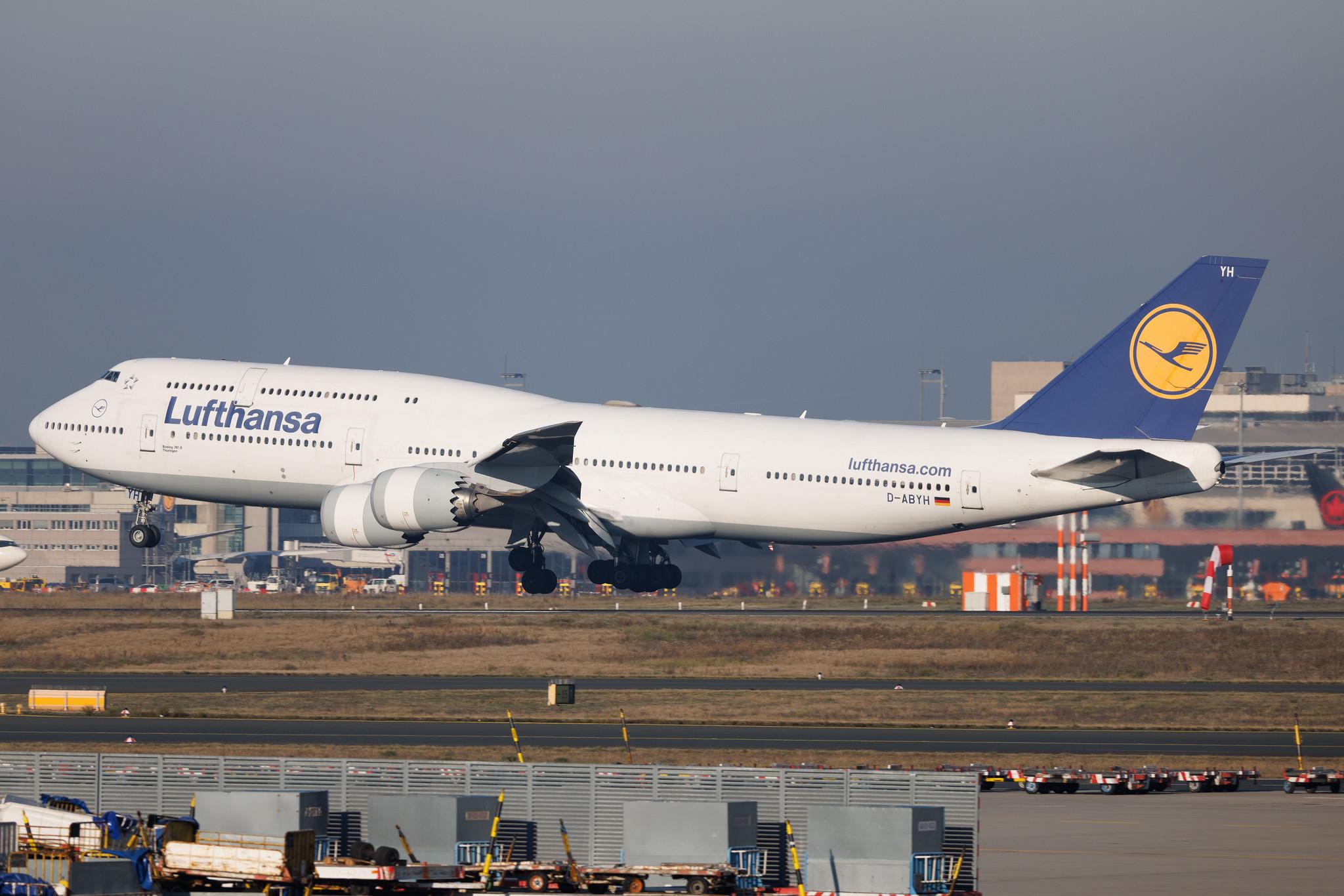Frankfurt Airport: Lufthansa (LH / DLH) | Boeing 747-830 B748 | D-ABYH | MSN 37832