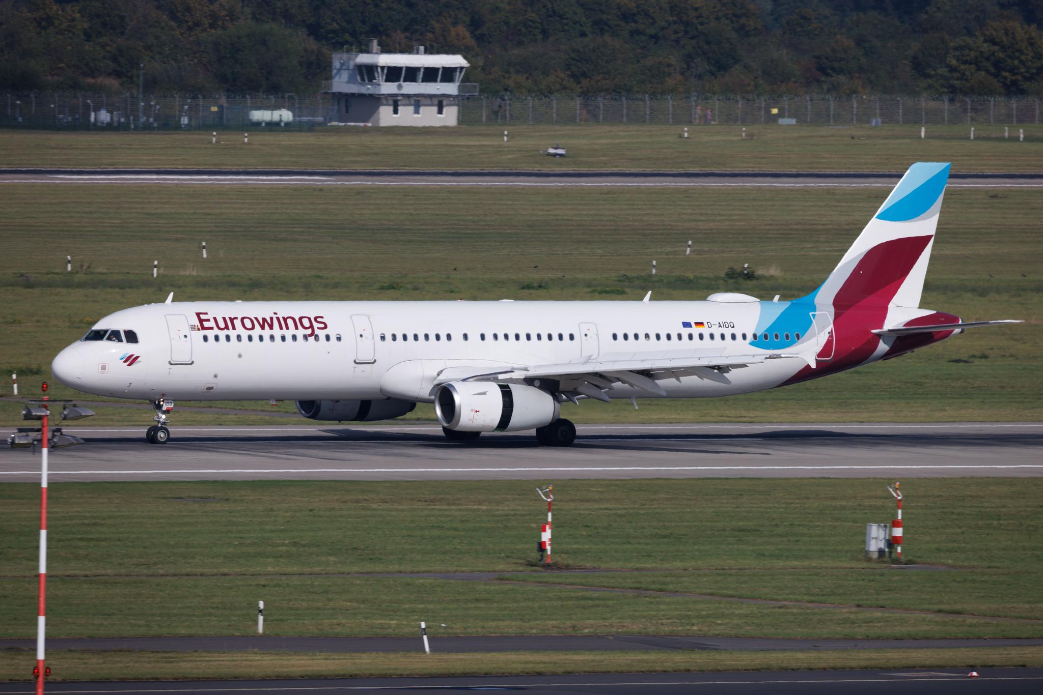 Düsseldorf Airport: Eurowings (EW / EWG) | Airbus A321-231 A321 | D-AIDQ | MSN 5028