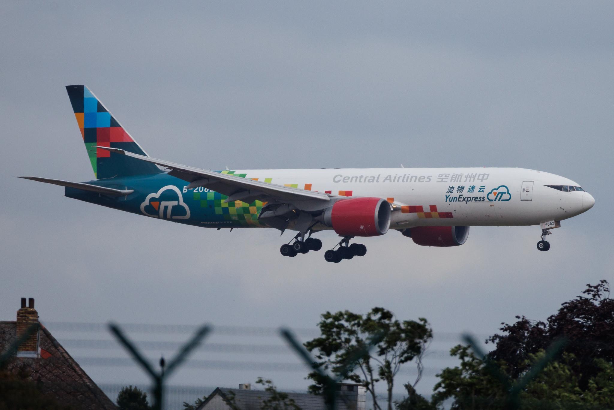 Brussels Airport: YunExpress  | Operator: Central Airlines | Boeing 777-F6N B77L | B-2082 | MSN 37716