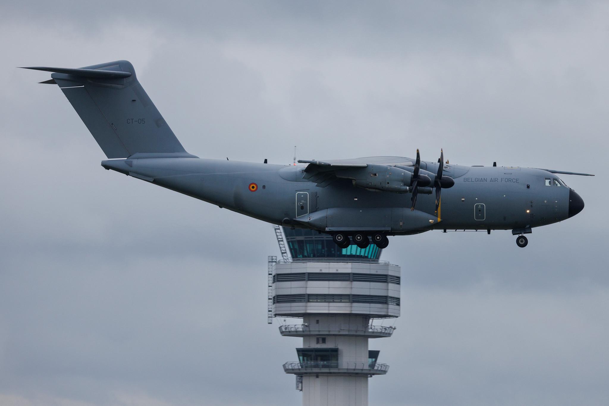 Brussels Airport: Belgium - Air Force (BAF) | Airbus A400M Atlas A400 | CT-05 | MSN 116