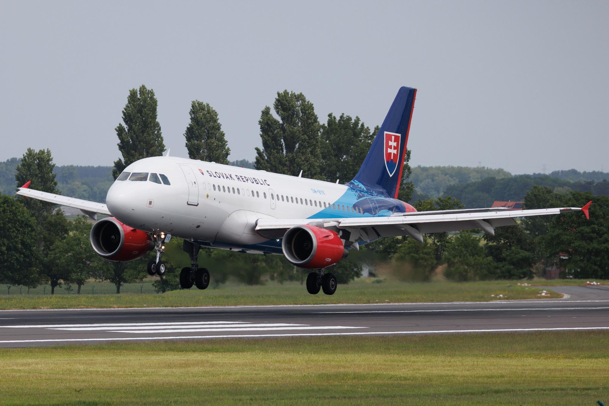 Brussels Airport: Slovak Government Flying Service (SSG) | Operator: Slovakia - Government | Airbus A319-115(CJ) A319 | OM-BYK | MSN 01485