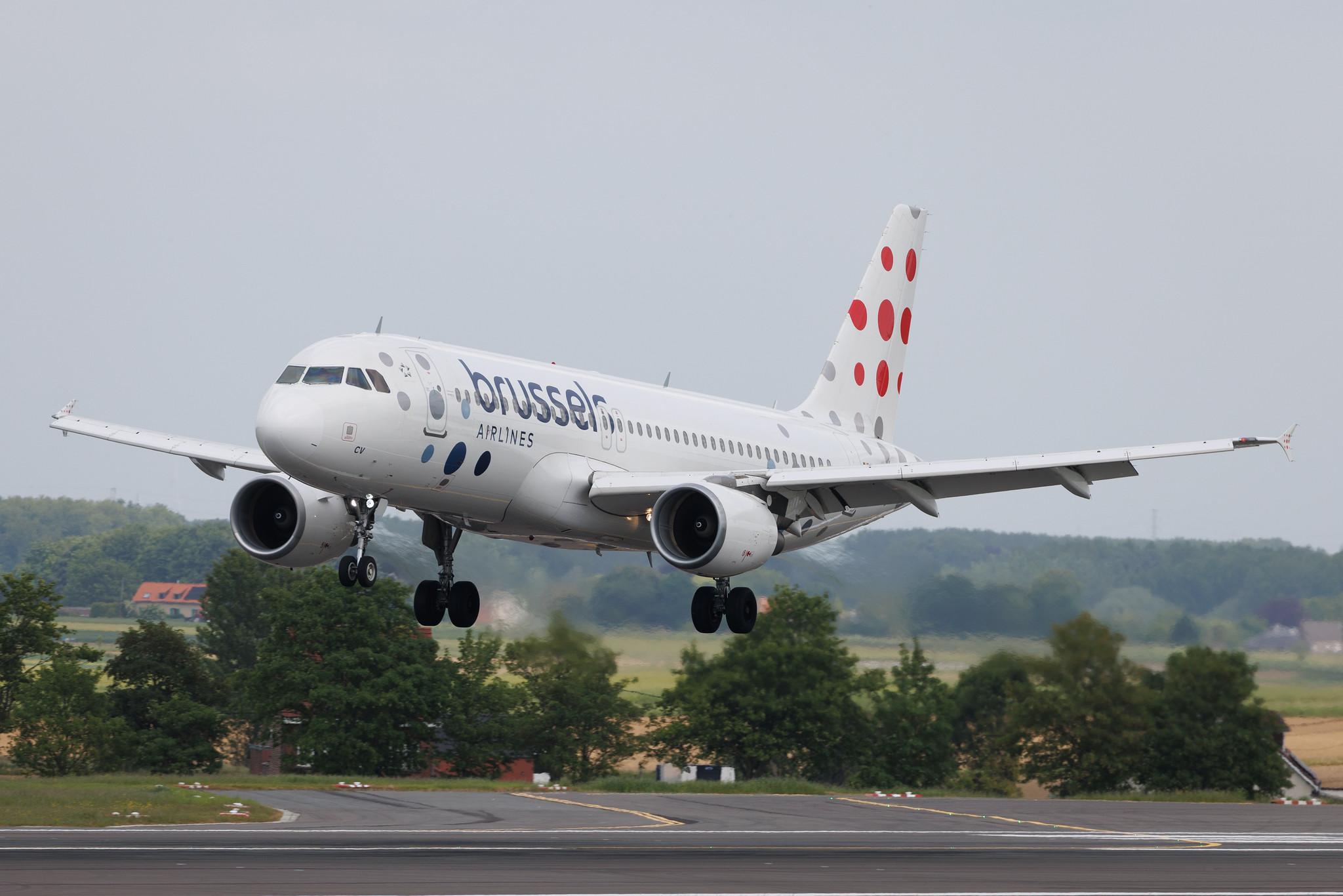 Brussels Airport: Brussels Airlines (SN / BEL) | Airbus A320-214 A320 | OO-TCV | MSN 1968