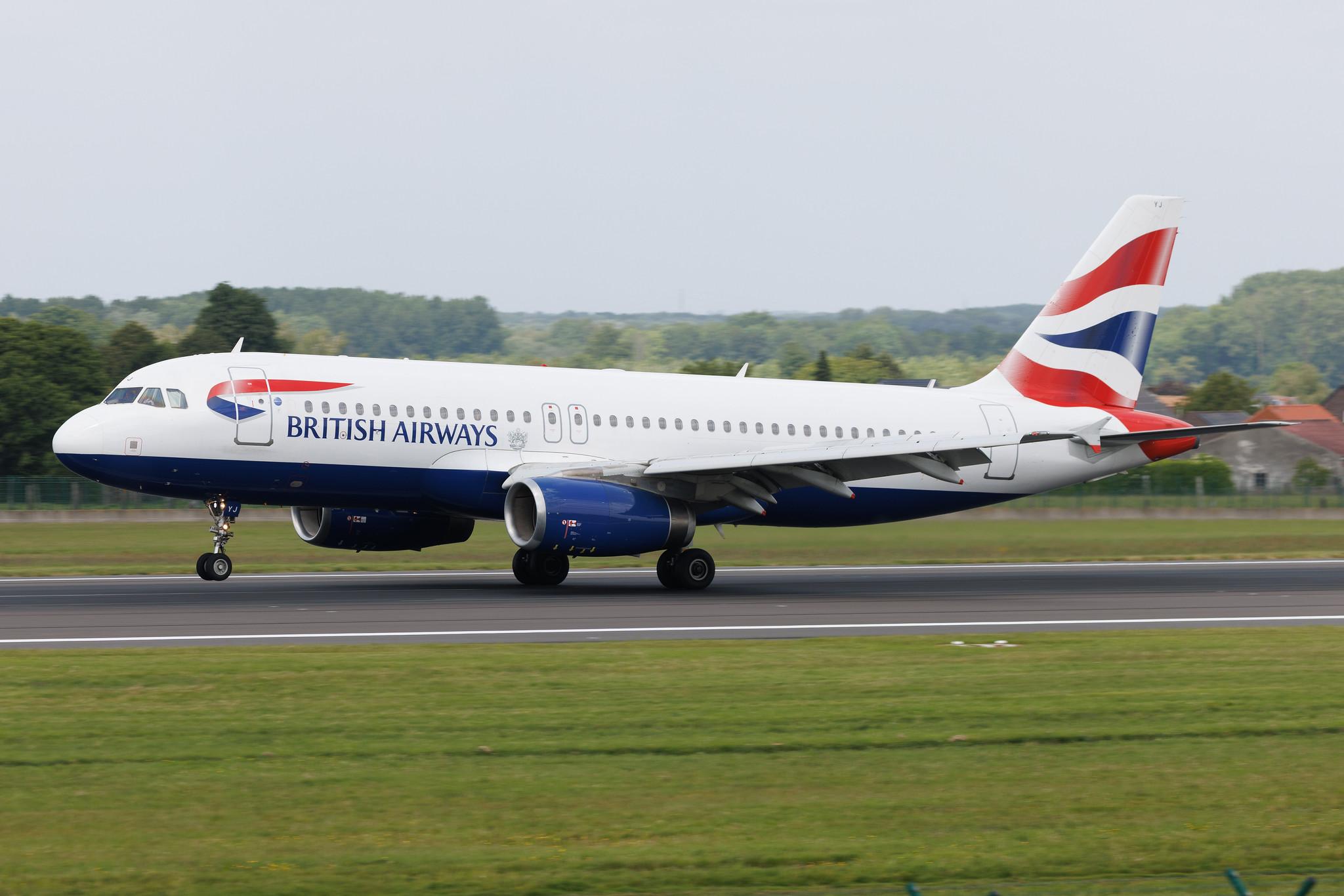 Brussels Airport: British Airways (BA / BAW) | Airbus A320-232 A320 | G-EUYJ | MSN 4464