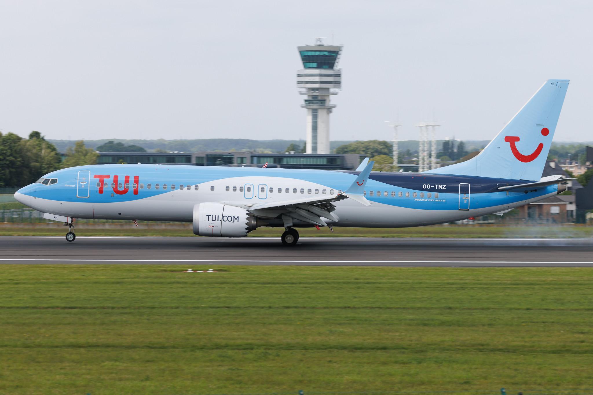 Brussels Airport: TUI (X3 / TUI) | Operator: TUI fly Belgium | Boeing 737 MAX 8 B38M | OO-TMZ | MSN 44653