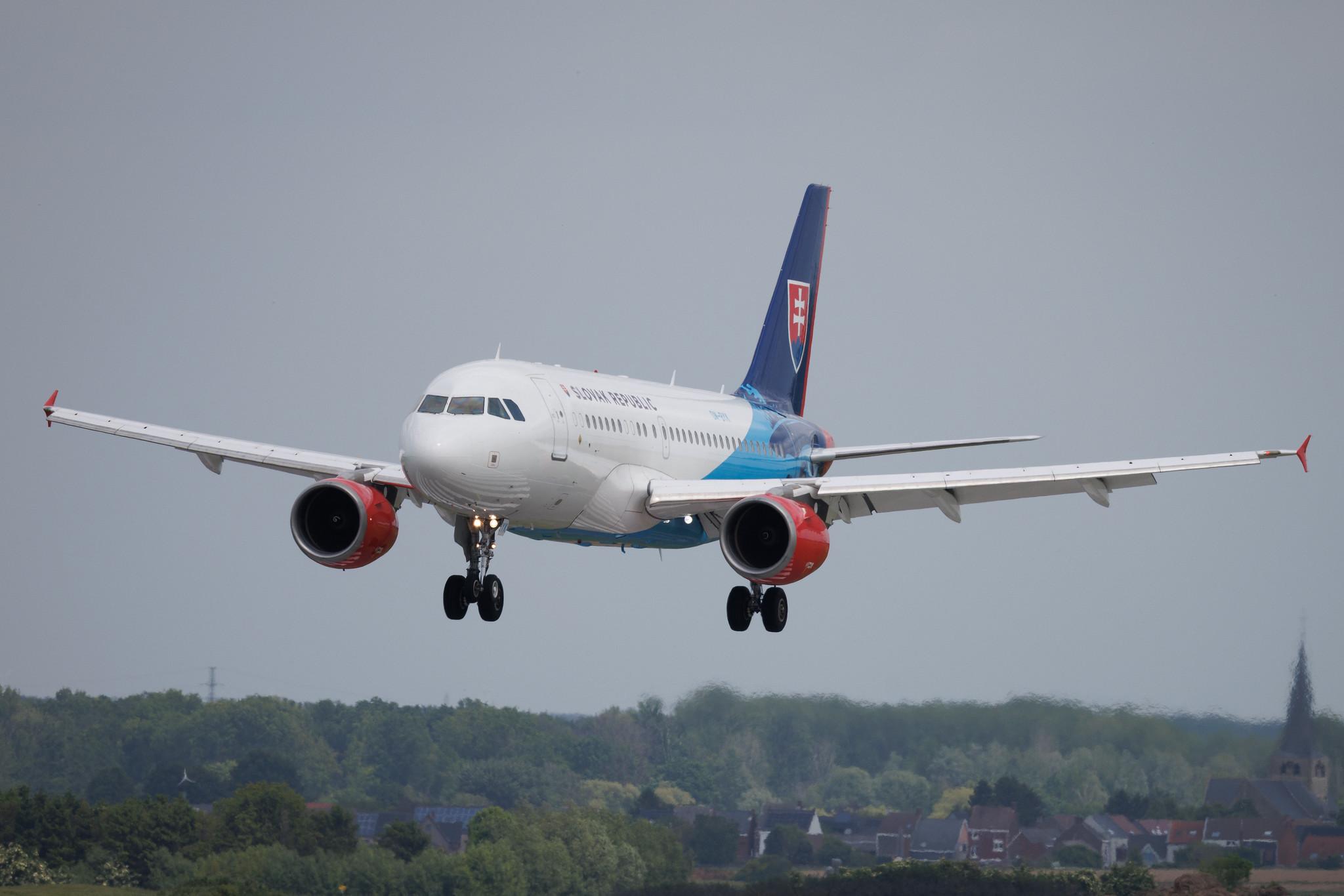 Brussels Airport: Slovak Government Flying Service (SSG) | Operator: Slovakia - Government | Airbus A319-115(CJ) A319 | OM-BYK | MSN 01485