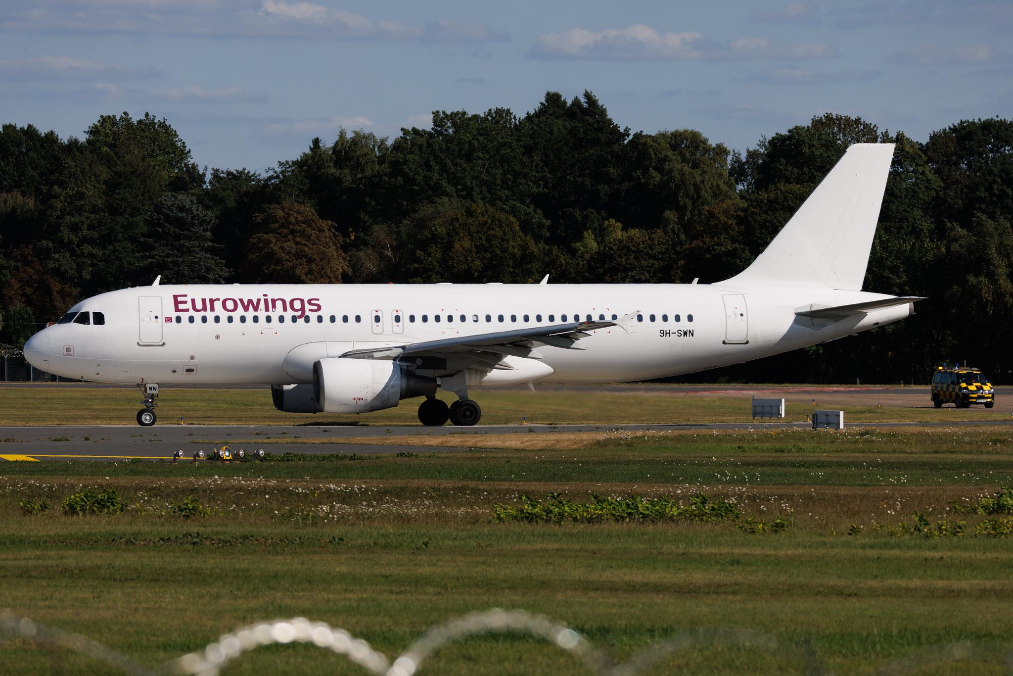 Hamburg Airport: Avion Express (X9 / NVD) | Operator: Avion Express Malta | Airbus A320-214 A320 | 9H-SWN | MSN 05086