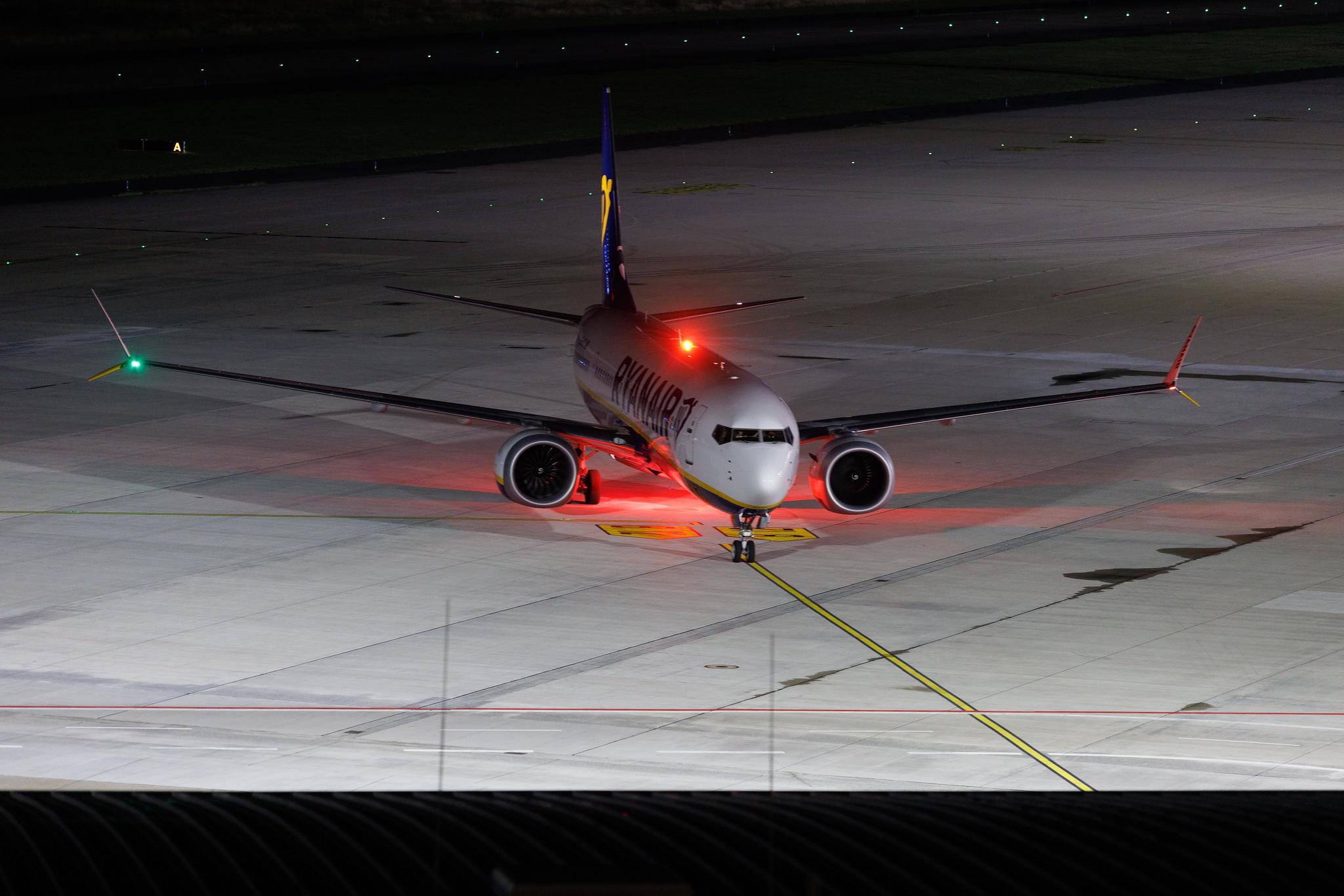 Köln Bonn Airport: Ryanair (FR / RYR) | Boeing 737 MAX 8-200 B38M | EI-IKI | MSN 62379