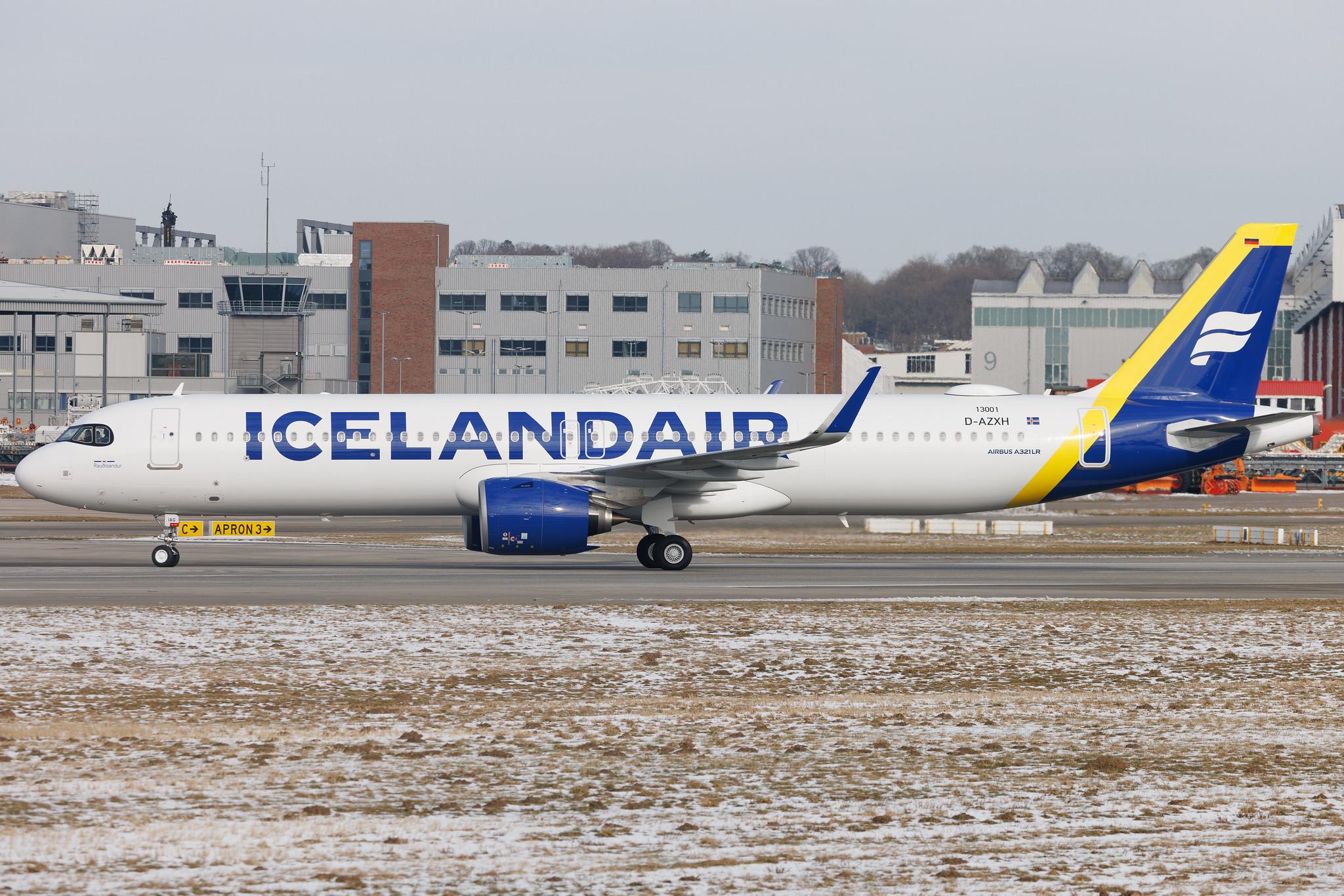 Hamburg Finkenwerder: Icelandair (FI / ICE) | Airbus A321-271NX A21N | D-AZXH | TF-IAG | MSN 13001