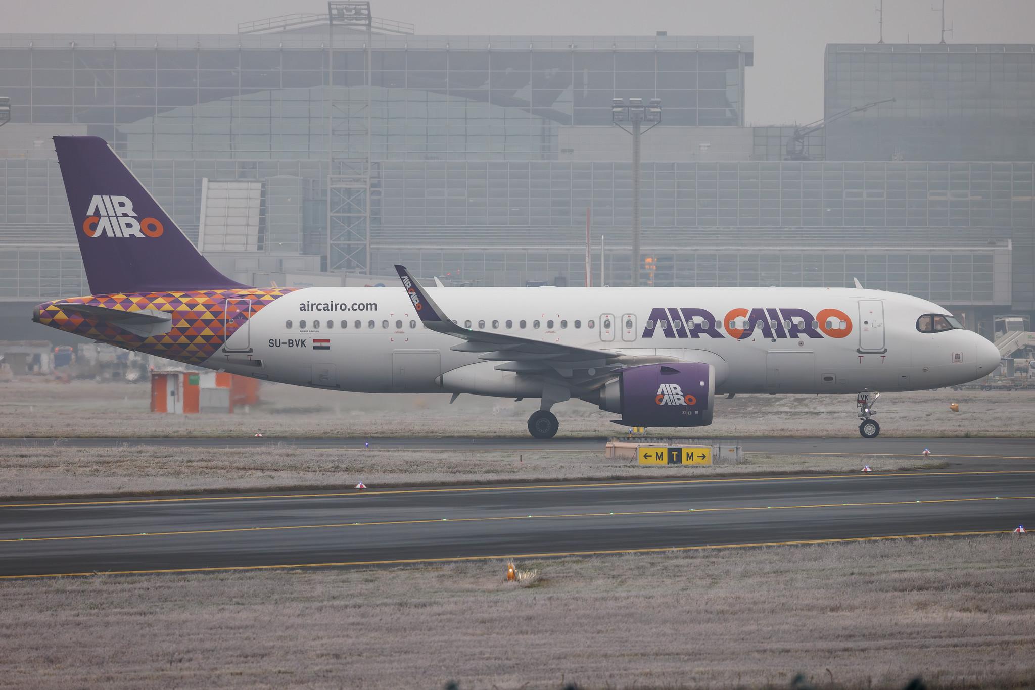 Frankfurt Airport: Air Cairo (SM / MSC) | Airbus A320-251N A20N | SU-BVK | MSN 11106