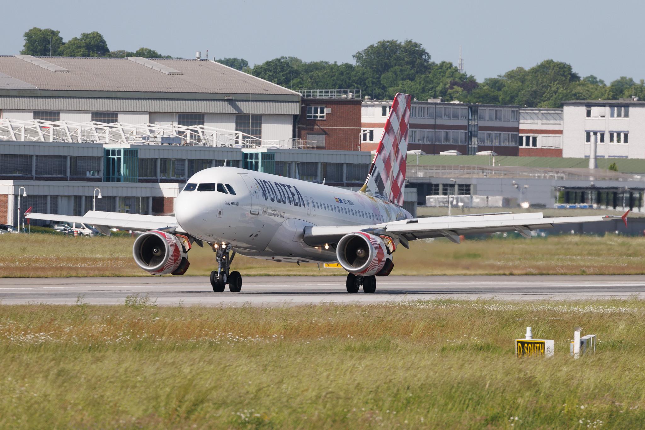 Hamburg Finkenwerder: Volotea (V7 / VOE) | Airbus A319-111 A319 | EC-NDH | MSN 03403