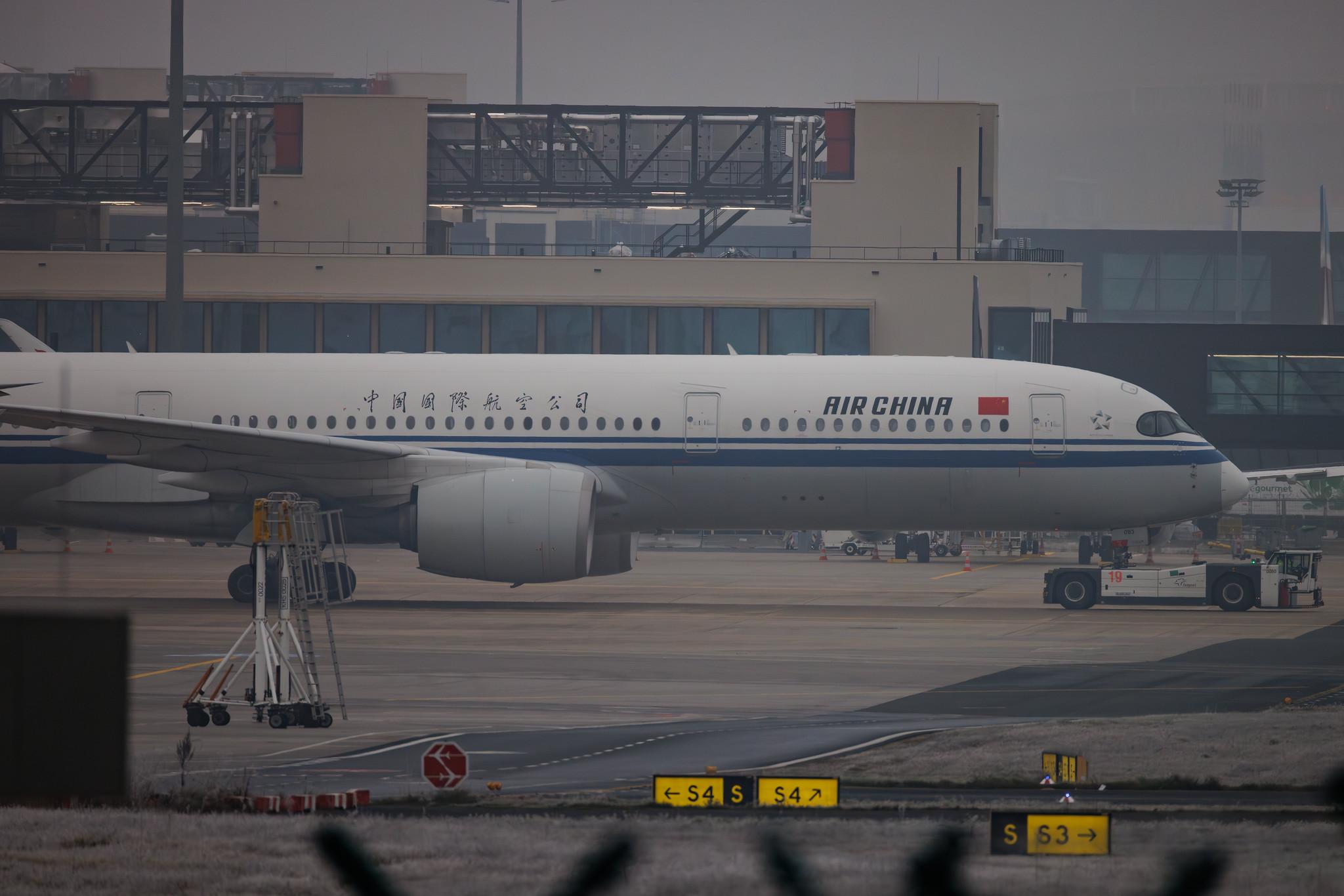 Frankfurt Airport: Air China (CA / CCA) | Airbus A350-941 A359 | B-1083 | MSN 217