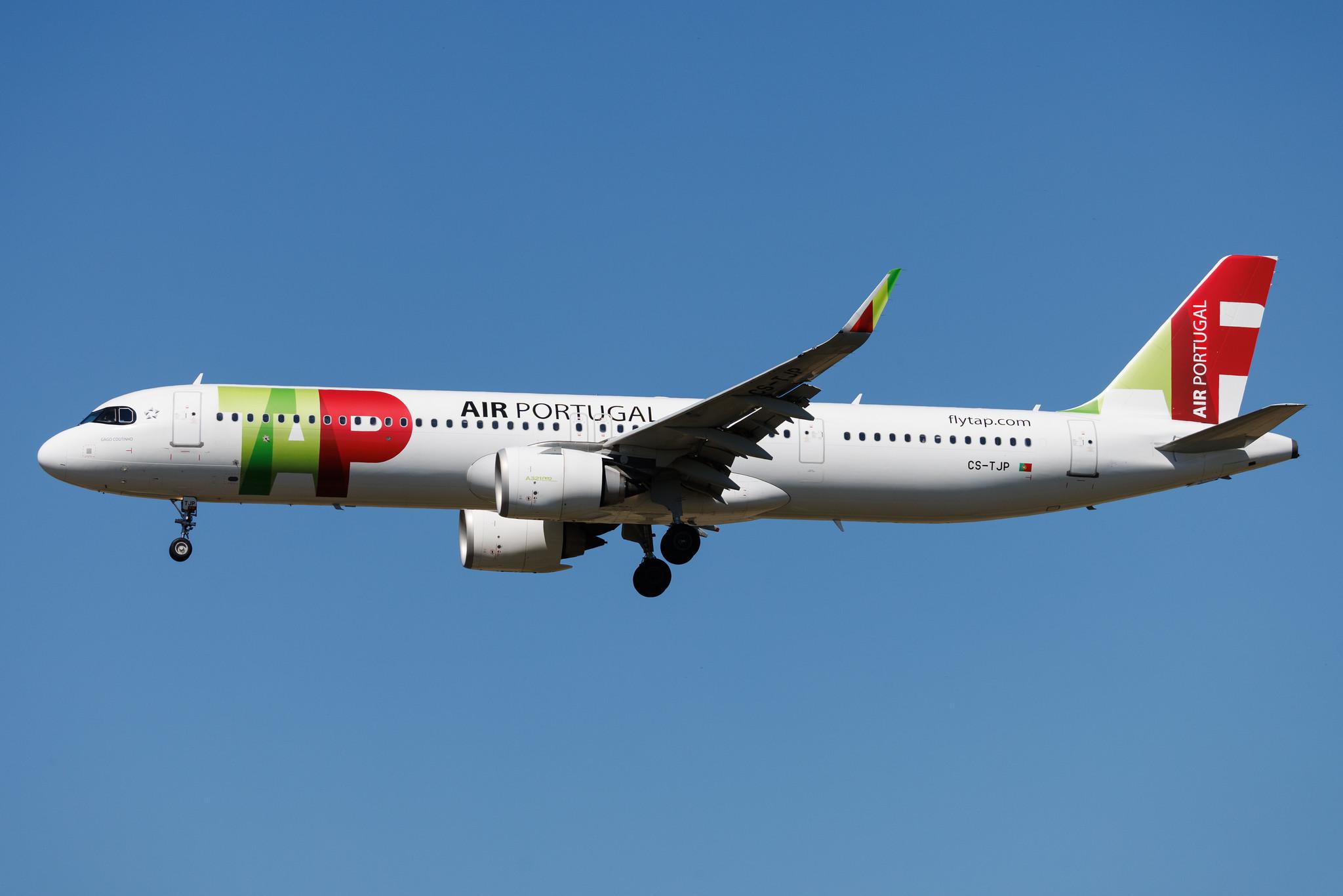 Rome Leonardo da Vinci Fiumicino Airport: TAP Air Portugal (TP / TAP) | Airbus A321-251NX A21N | CS-TJP | MSN 8946