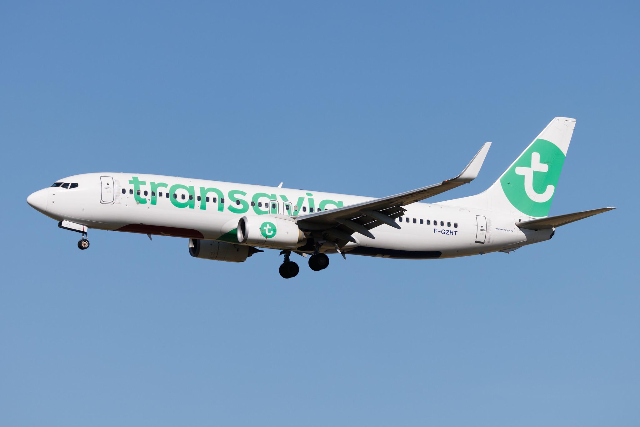 Rome Leonardo da Vinci Fiumicino Airport: Transavia (HV / TRA) | Operator: Transavia France | Boeing 737-8K2 B738 | F-GZHT | MSN 41332