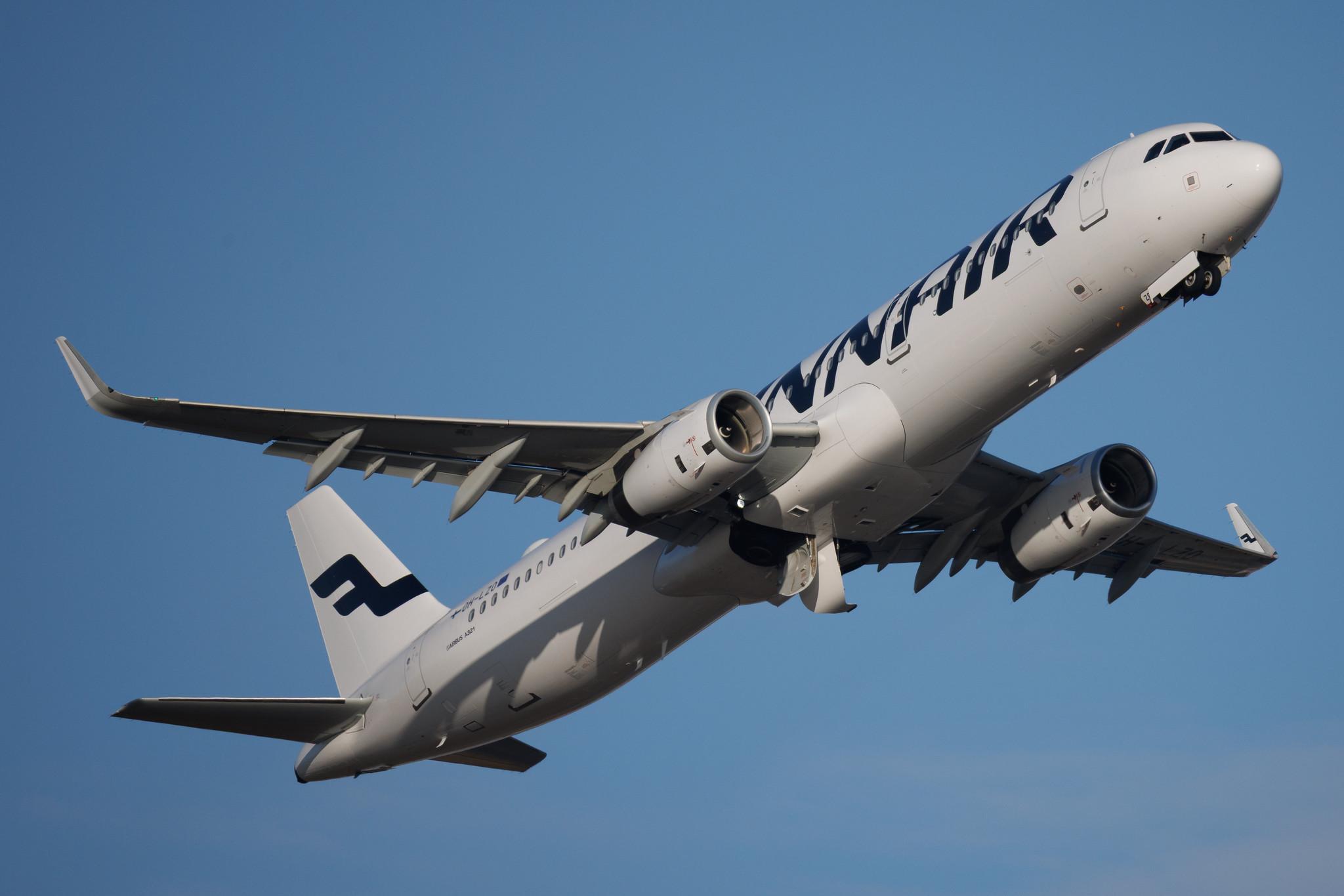 Rome Leonardo da Vinci Fiumicino Airport: Finnair (AY / FIN) | Airbus A321-231 A321 | OH-LZO | MSN 07611
