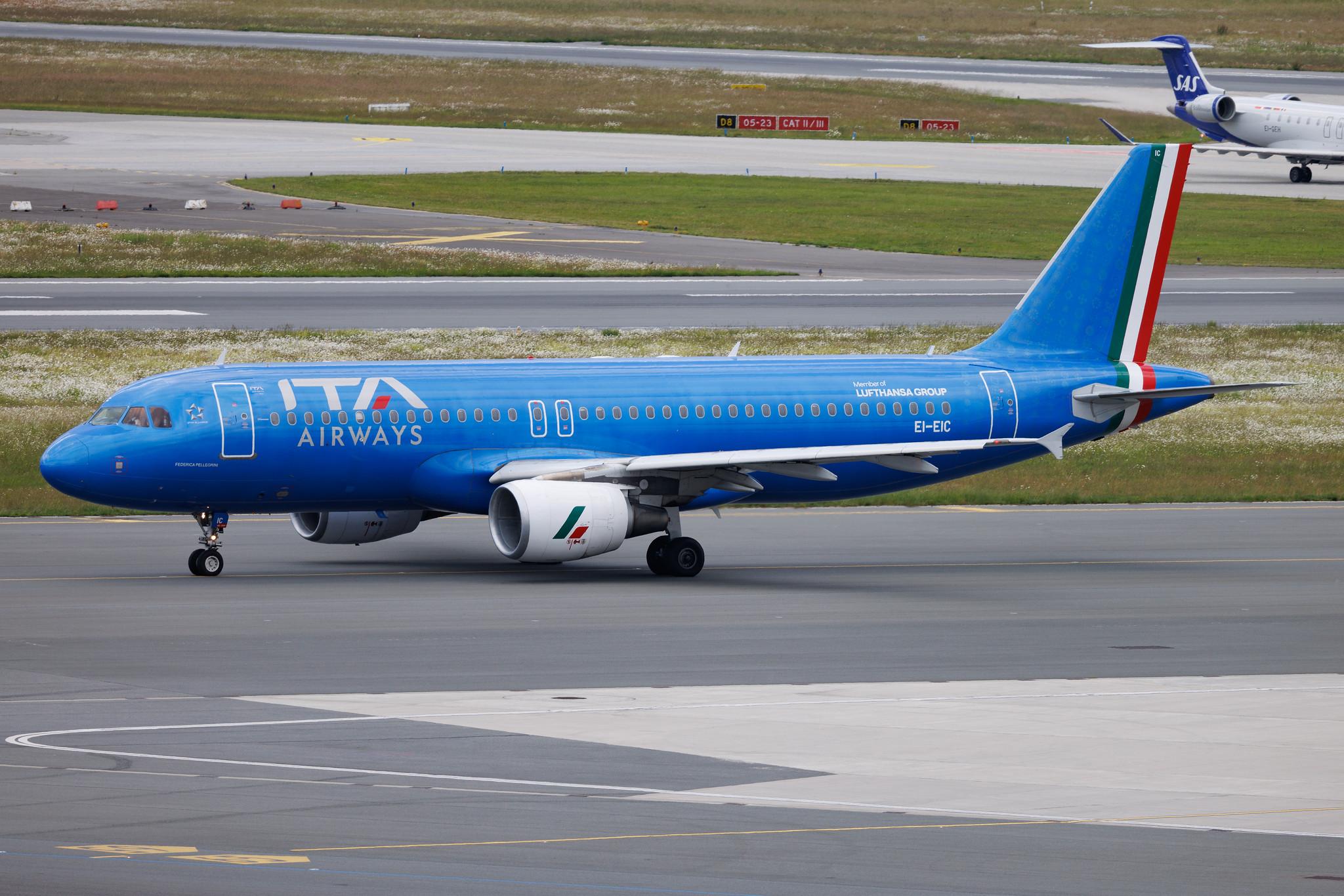 Hamburg Airport: ITA Airways (AZ / ITY) | Airbus A320-216 A320 | EI-EIC | MSN 4520